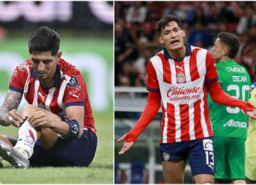 Chivas: "Pocho" Guzmán y "Chiquete" Orozco no podrán jugar el Clásico ante América