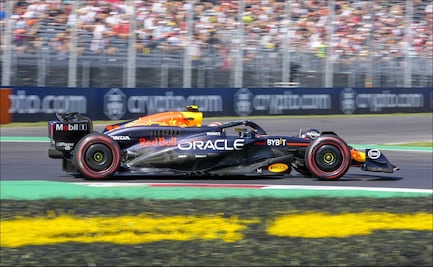 Sergio Pérez terminó noveno en la primera práctica libre del GP de Italia de la Fórmula Uno