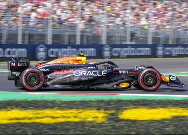 Sergio Pérez terminó noveno en la primera práctica libre del GP de Italia de la Fórmula Uno