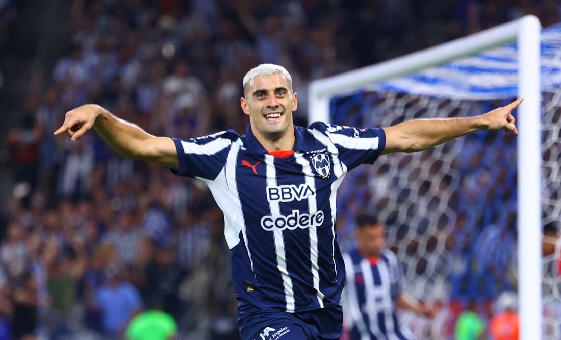 Berterame marcó el tercer gol de Rayados en la victoria sobre Toluca | FOTO: Imago7