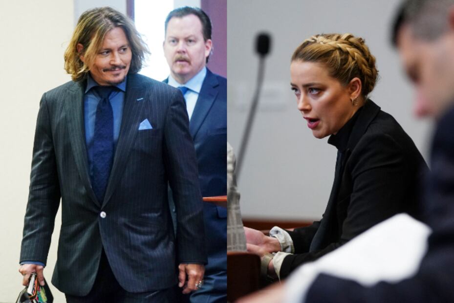 Johnny Depp, Amber Heard y las teorías sobre sus outfits en el juicio