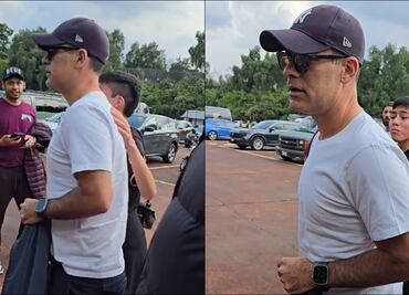 Rafael Márquez hace acto de presencia en el Estadio Olímpico Universitario para observar a los seleccionados