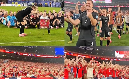 El popular festejo vikingo de la selección de Noruega que causa revuelo en el Mundial 
