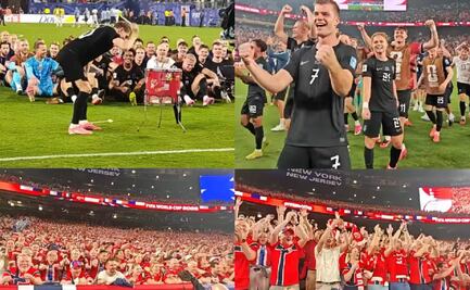 El popular festejo vikingo de la selección de Noruega que causa revuelo en el Mundial