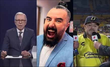 Álvaro Morales compara al periodista Joaquín López Dóriga con Diego Armando Maradona