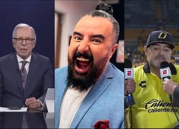 Álvaro Morales compara al periodista Joaquín López Dóriga con Diego Armando Maradona