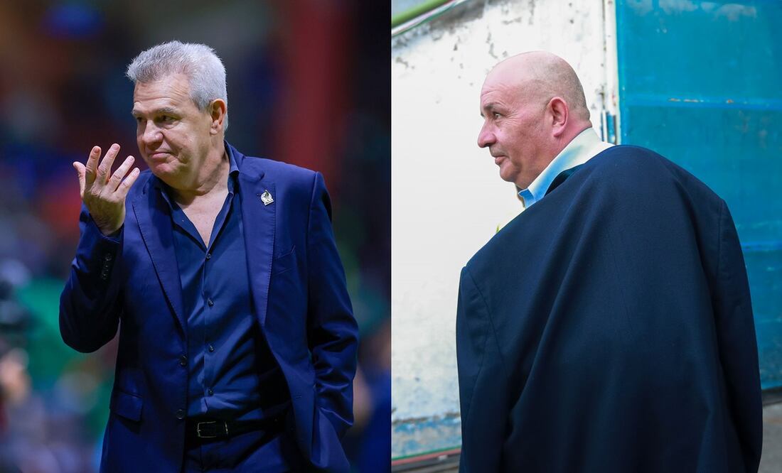 Javier Aguirre y Juan Carlos Rodríguez - Foto: Imago7