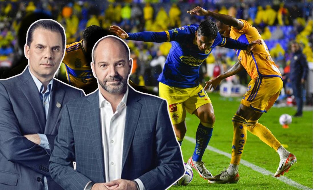 Christian Martinoli y Luis García narrarán la Final del Apertura 2023. Foto: Imago7