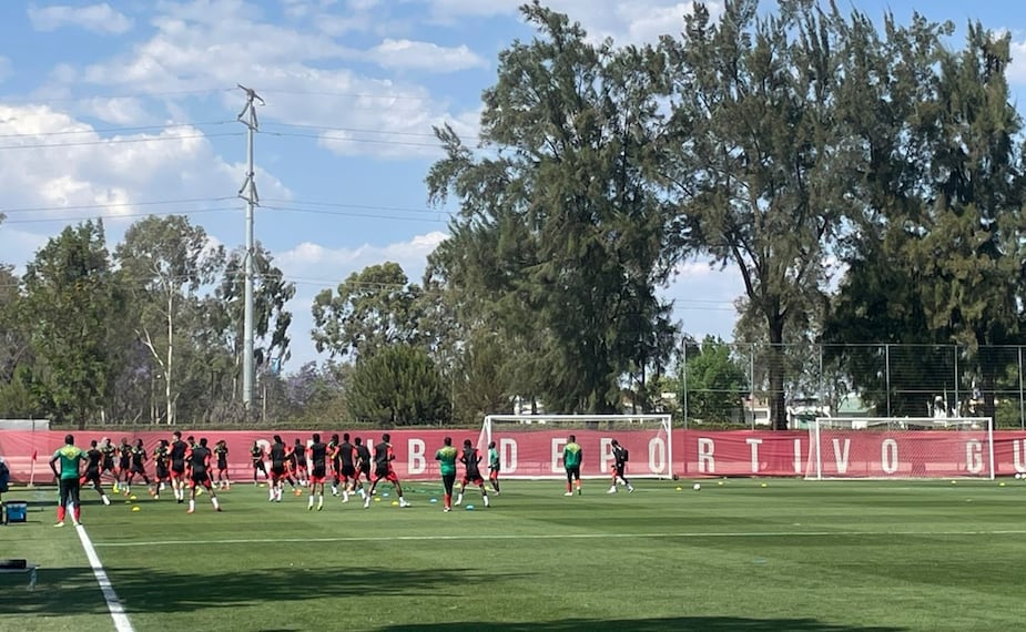 Jamaica en entrenamiento, previo al repechaje mundialista - Foto: Miguel Flores/EL UNIVERSAL