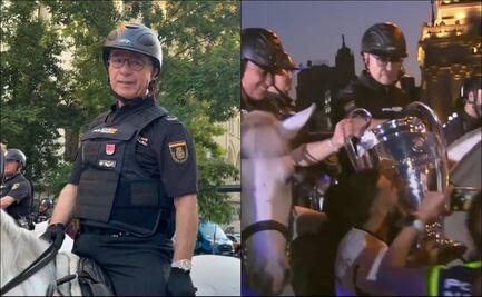 Dani Carvajal celebró el título de UCL con su padre que es policía y escoltó el camión madridista