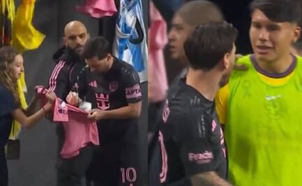 Miguel Vázquez jugador del América se envalentonó pidiéndole la playera a Lionel Messi; ¿Cuál fue la respuesta del argentino?