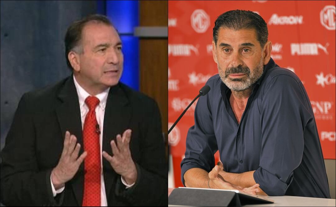 Mario Carrillo y Fernando Hierro. FOTOS: Capturas