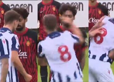 Jayson Molumby y Samú Costa se fueron a los golpes en juego amistoso entre Mallorca y West Bromwich
