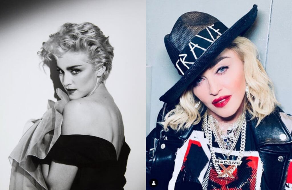 Esta cantante puede presumir que, a su edad, tiene el cuerpo y la condición física que muchas veinteañeras anhelan, además se mantiene muy vigente en la música. (Fotos: AP/IG @madonna)