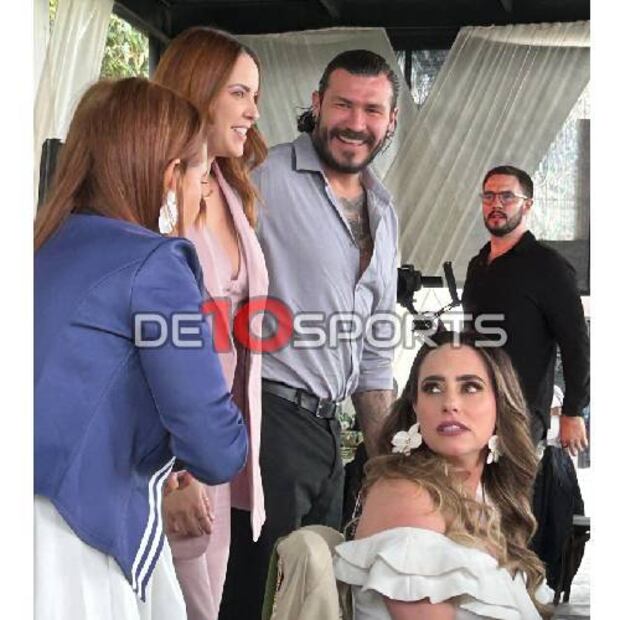 El exjugador de las Chivas, 'Chatón' Enríquez, fue uno de los invitados al evento. FOTO: Especial