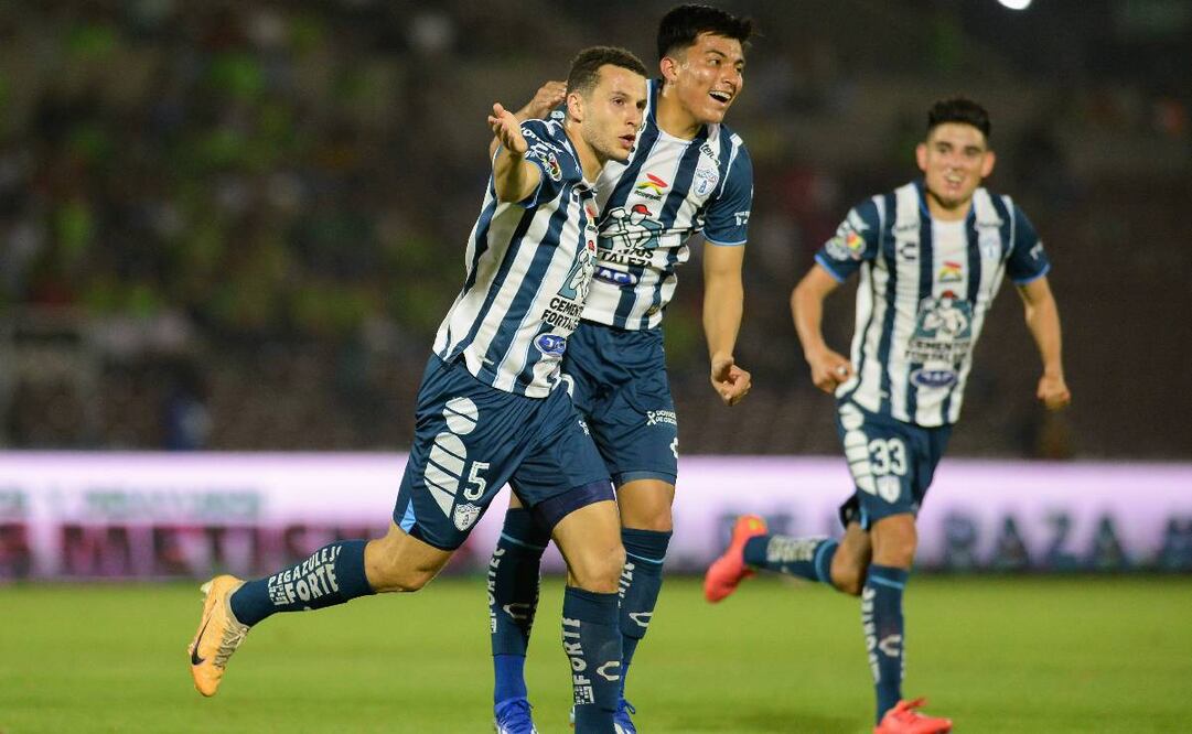 Oussama Idrissi le dio el triunfo al Pachuca sobre Juárez. Foto: Imago7