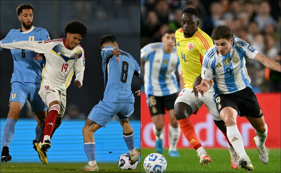 Conoce cómo se encuentran las Eliminatorias de la Conmebol para la siguiente Copa del Mundo / FOTOS: @CONMEBOL