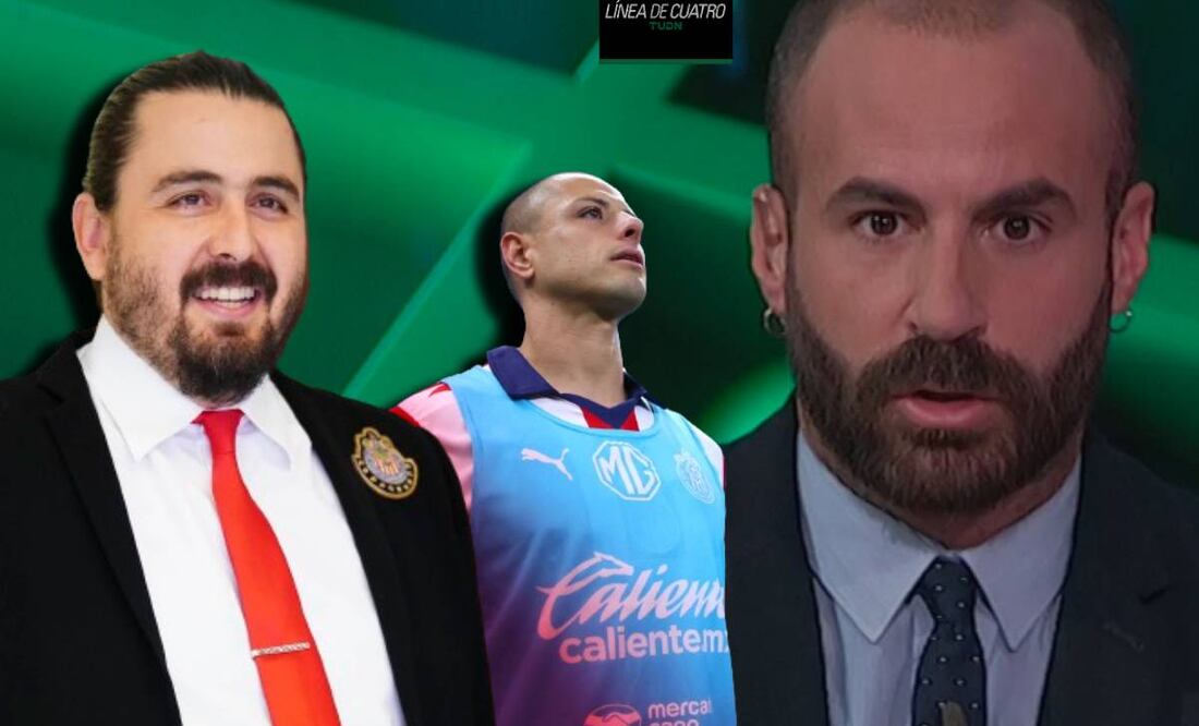 Marc Crosas en TUDN, Amaury Vergara y 'Chicharito' en Chivas / FOTOS: Captura e Imago7