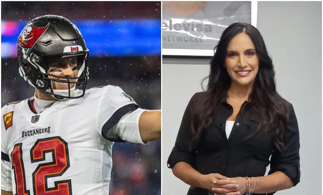 Tom Brady con los Buccanners de Tampa Bay y Danielle Dithurbide / FOTO: Instagram @tombrady y @daniellemx_