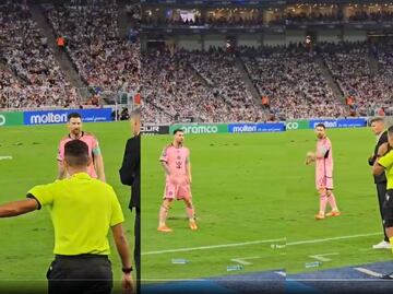Así fue el insulto que lanzó Lionel Messi al Tano Ortiz en pleno partido: "La concha de tu madre"