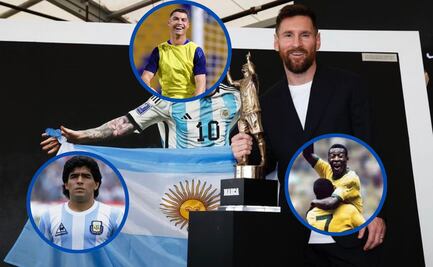 Una simulación decretó quién fue mejor jugador entre Messi, Maradona, Pelé y Cristiano