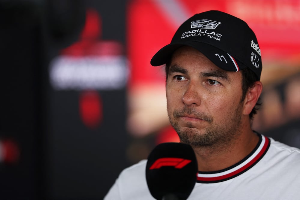 Sergio "Checo" Pérez con Cadillac en la Fórmula 1 - Foto: AFP