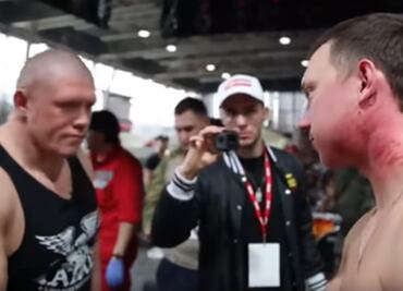 ¡AUCH! En Rusia hay un campeonato extremo de cachetadas
