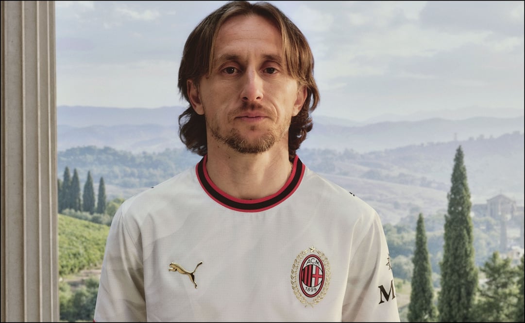 El croata Luka Modric renovó con el Milan por una temporada más, hasta junio de 2027. FOTO: EFE
