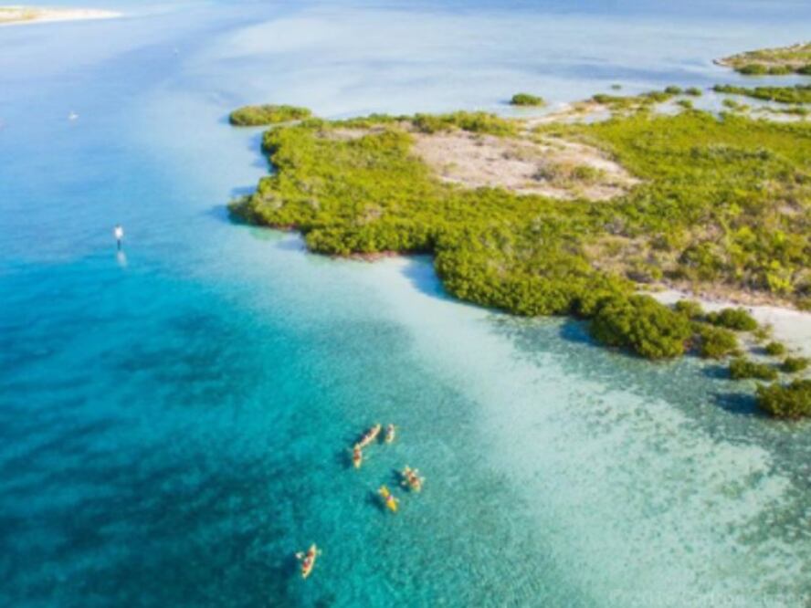 La costa de este territorio británico está protegida por una barrera de coral de más de kilómetro y medio que crea un área perfecta para relajarse, libre de rocas y con agua cristalina. Para visitarla tendrás que viajar al norte de la isla La Española, en medio del Océano Atlántico. (Foto: Instagram