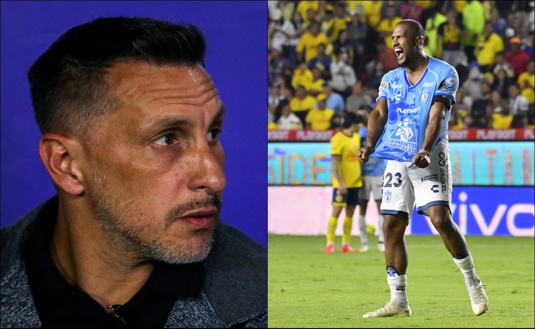 Chaco Giménez apoya al Pachuca Foto: Imago7