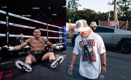 Edgar Berlanga se compró una Tesla Cybertruck luego de su pelea con el Canelo Álvarez