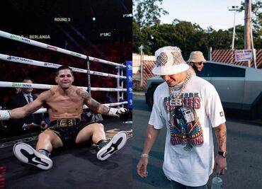 Edgar Berlanga se compró una Tesla Cybertruck luego de su pelea con el Canelo Álvarez