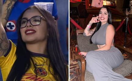 Leslie Aguirre, la aficionada del América que se volvió viral en el juego contra Cruz Azul