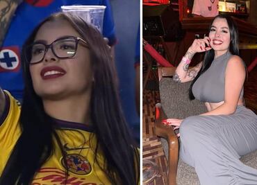 Leslie Aguirre, la aficionada del América que se volvió viral en el juego contra Cruz Azul