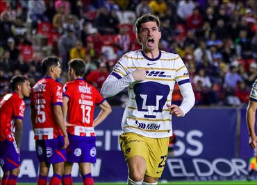 Pumas sacó con apuros el triunfo en el cierre de la Jornada 5 ante Atlético de San Luis