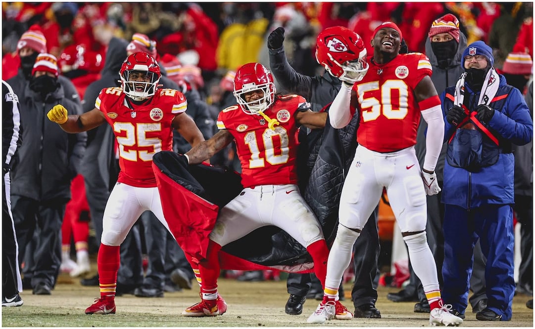 Chiefs celebra la victoria ante Dolphins - Foto: Chiefs