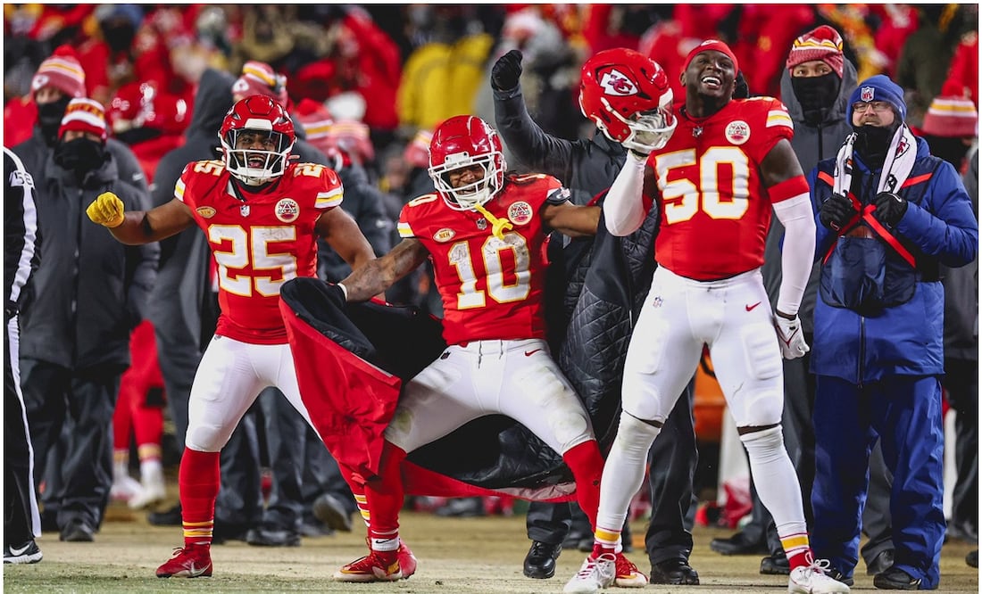 Chiefs celebra la victoria ante Dolphins - Foto: Chiefs