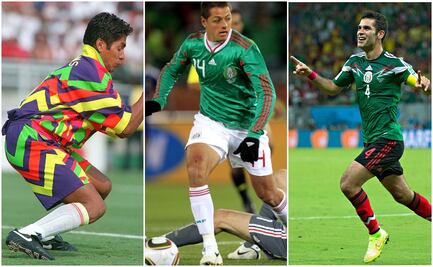 El mejor jugador de la Selección Mexicana en cada Copa del Mundo