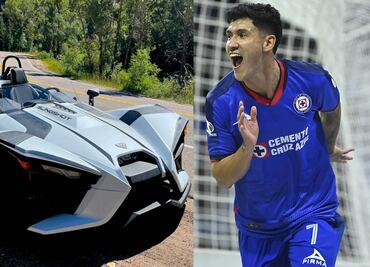 Uriel Antuna salió del entrenamiento en La Noria en un lujoso auto de casi un millón de pesos