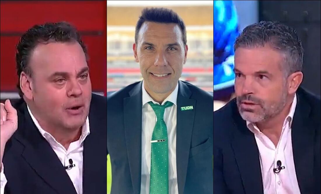 David Faitelson, Damián Zamogilny y Rafael Puente Jr. FOTOS: Capturas