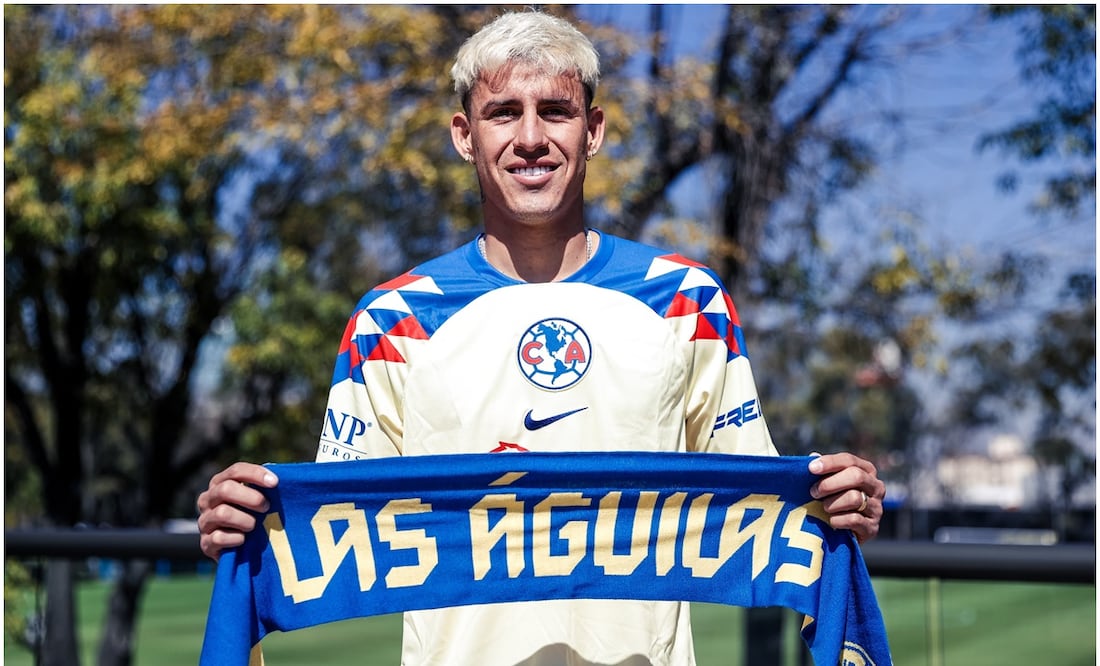 Chicote Calderón, nuevo jugador del América - Foto: Club América