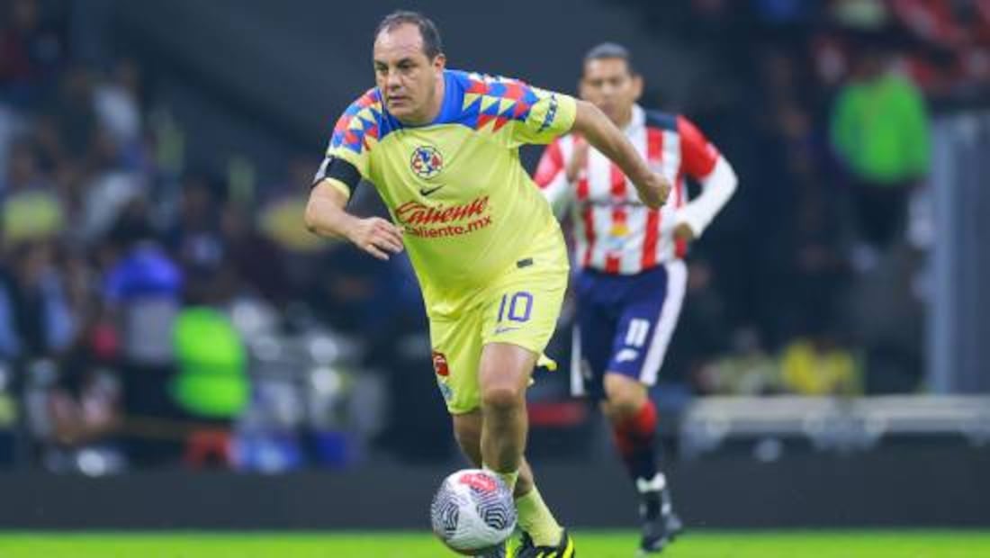 Cuauhtémoc Blanco suele ser un invitado constante a los partidos de leyendas del América. Foto: Imago7