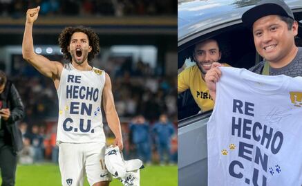 Chino Huerta: así surgió la idea del festejo con la playera del "Re-hecho en CU"