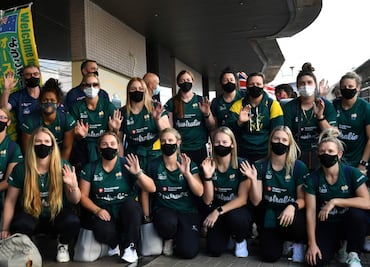 El primer equipo que participará en los JO 2020 llega a Japón