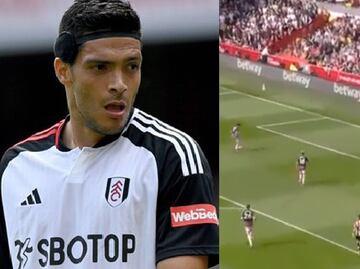 Raúl Jiménez falló un gol claro de forma inverosímil... era la victoria para el Fulham