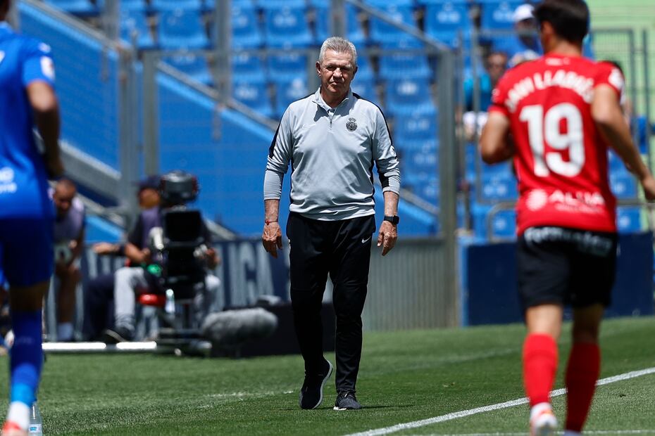 Javier Aguirre en su último partido con Mallorca - Foto: EFE