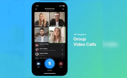 En Telegram ya puedes hacer videollamadas grupales para 30 personas