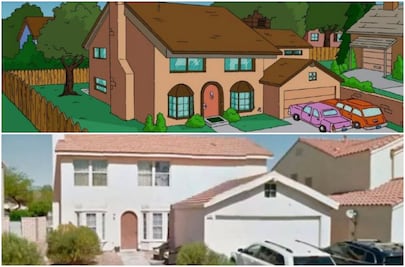 ¡No está en Springfield! Google Maps localizó la casa de Los Simpson en la vida real