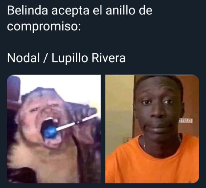 Los 10 mejores memes del compromiso de Belinda y Christian Nodal