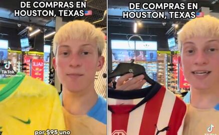 Aficionado argentino explota porque la playera de Chivas vale lo mismo que la de Brasil: 'Los están robando'